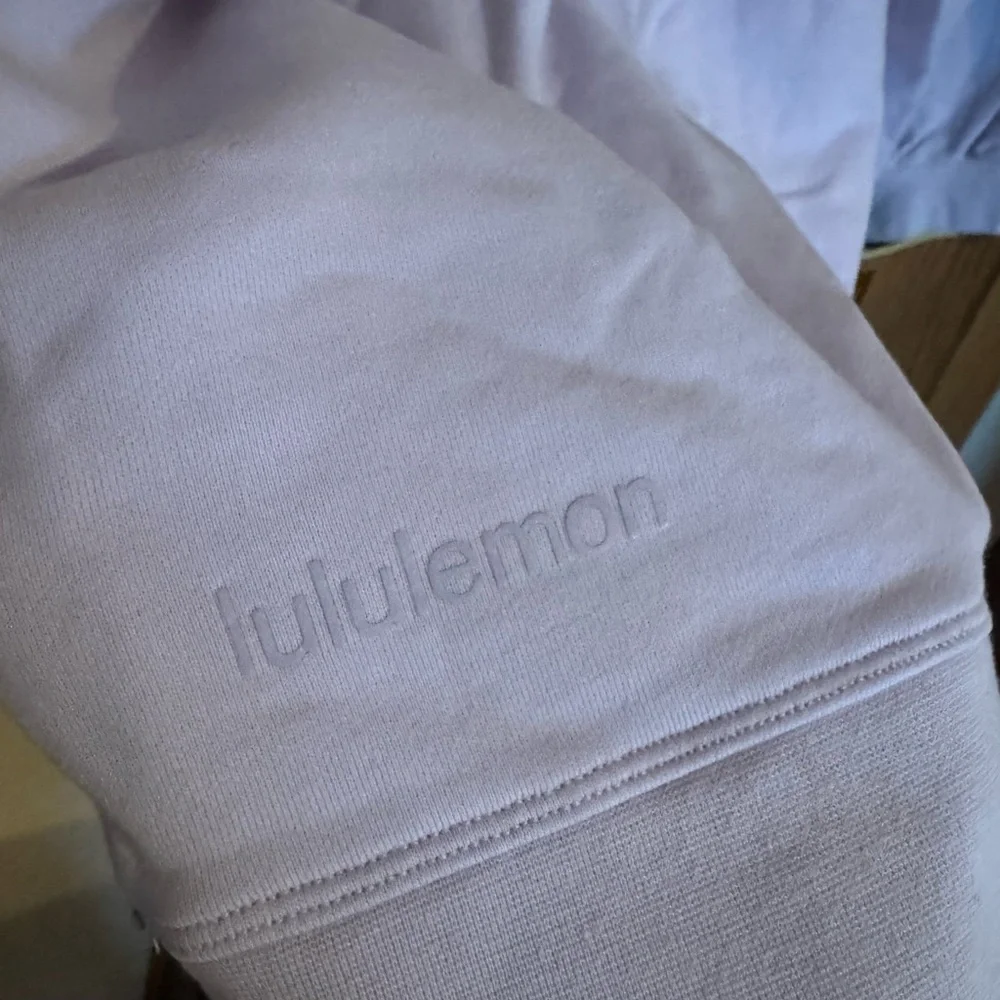 Lululemon Perfectly Oversized Crew Sweatshirt - Lavender Dew - 16 - Picture 7 of 7